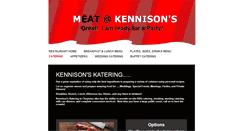 Desktop Screenshot of kennisonskatering.com